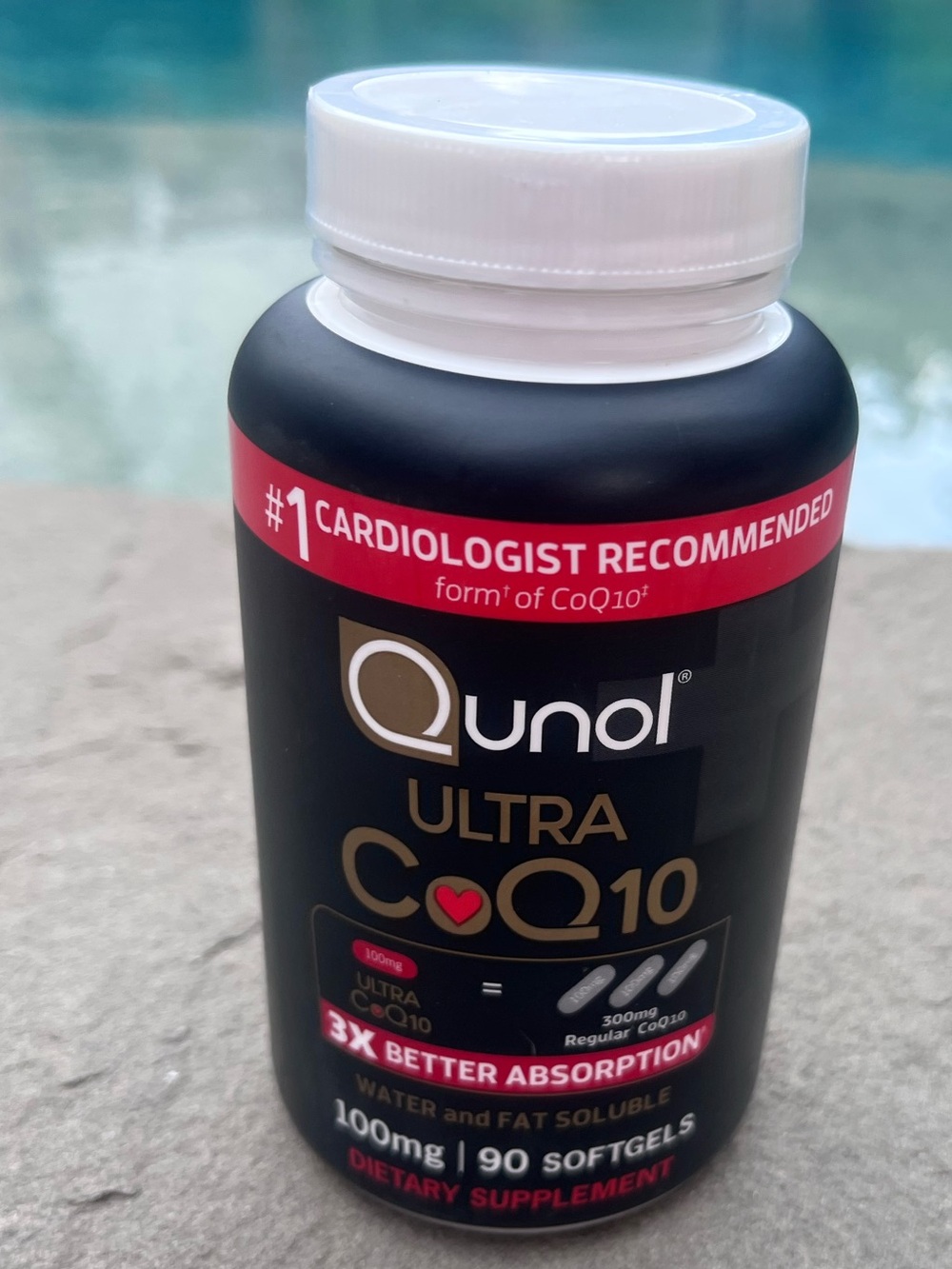 Qunol Ultra CoQ10 100mg 3X Better Absorption Softgels, 90 Count Plus BONUS